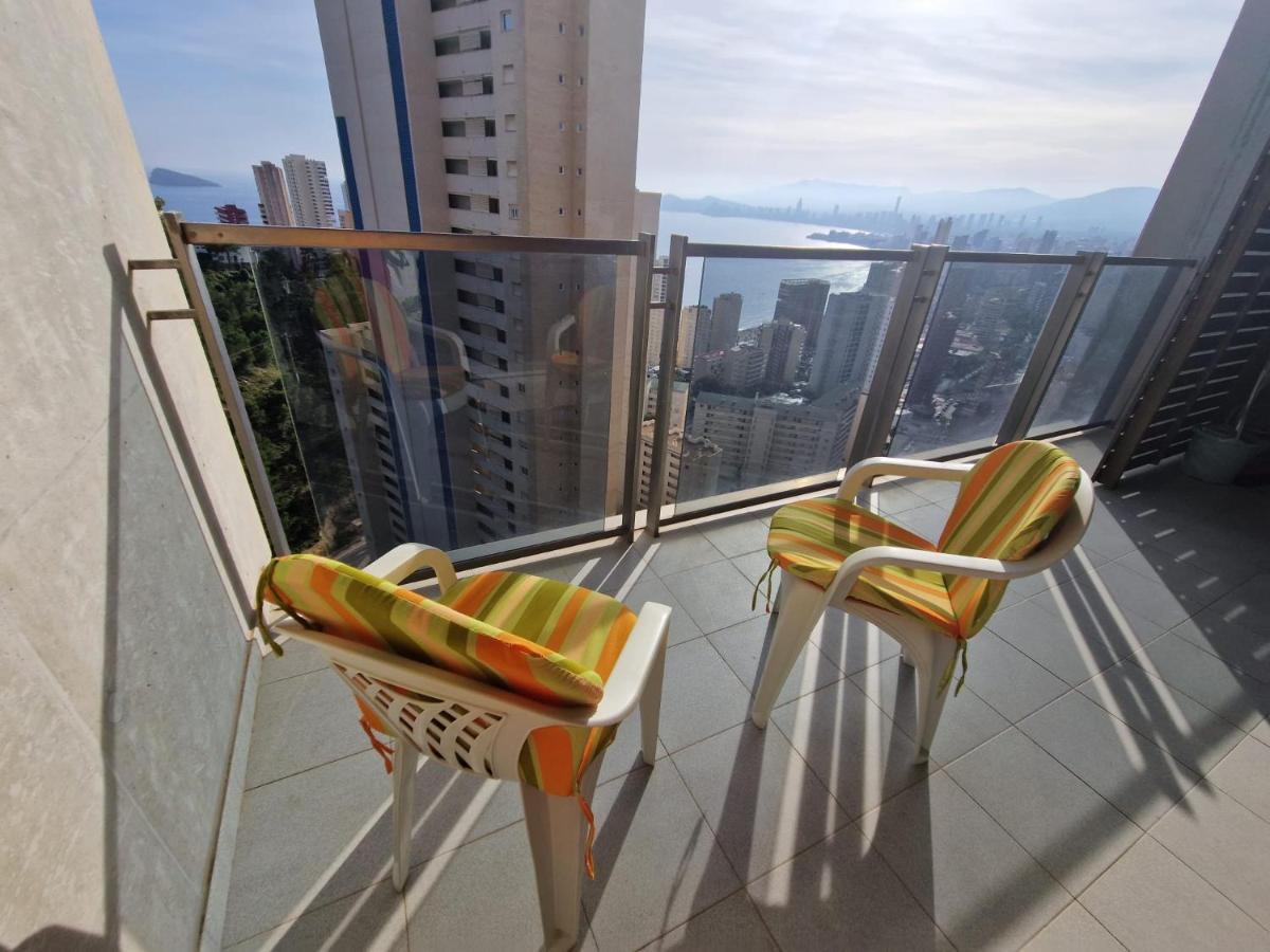Ferienwohnung Mirador Del Mediterraneo Benidorm Exterior foto