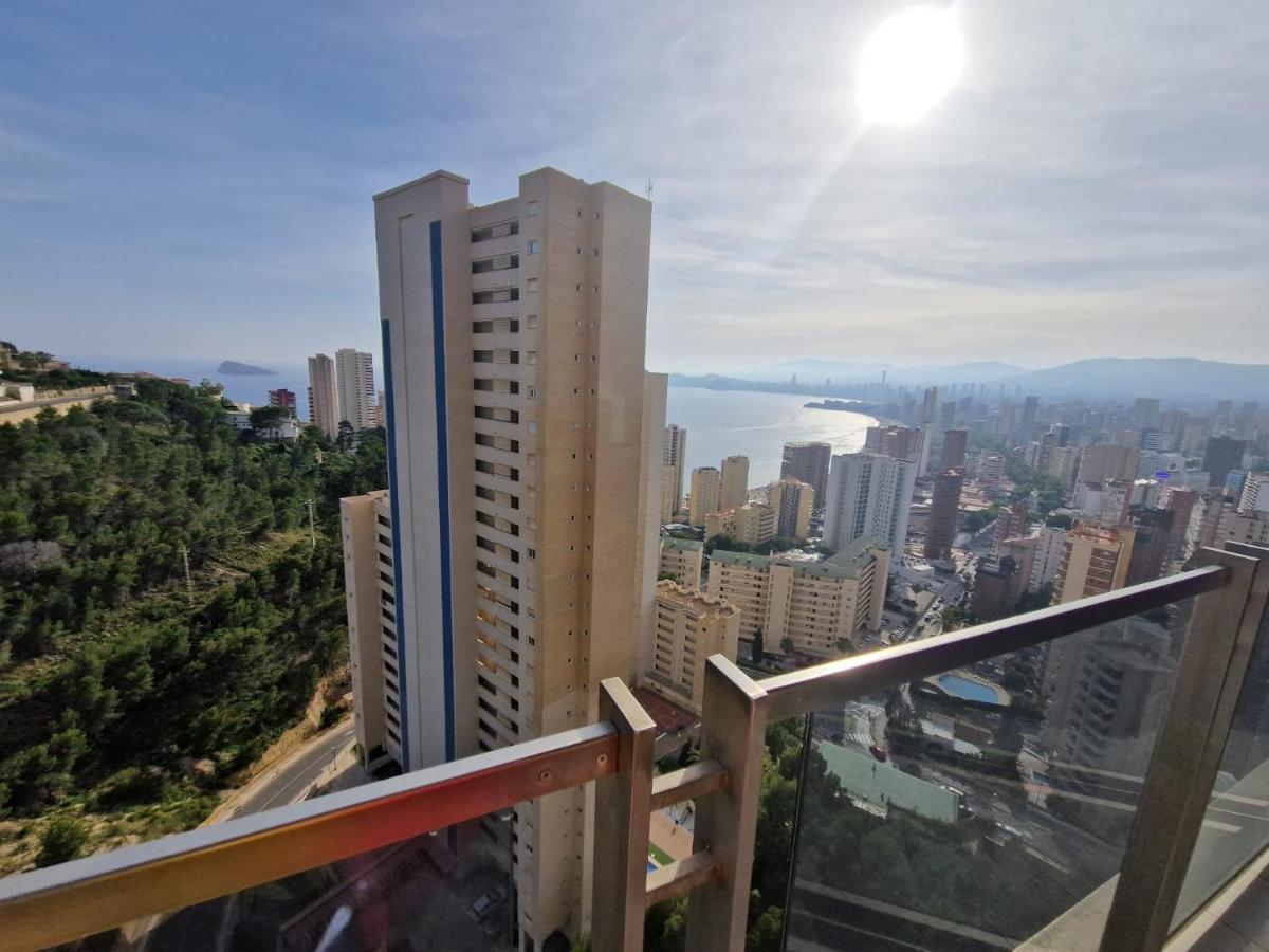 Ferienwohnung Mirador Del Mediterraneo Benidorm Exterior foto